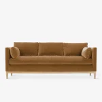 HOLO SOFA - LEO CognacVelvet Product scaled