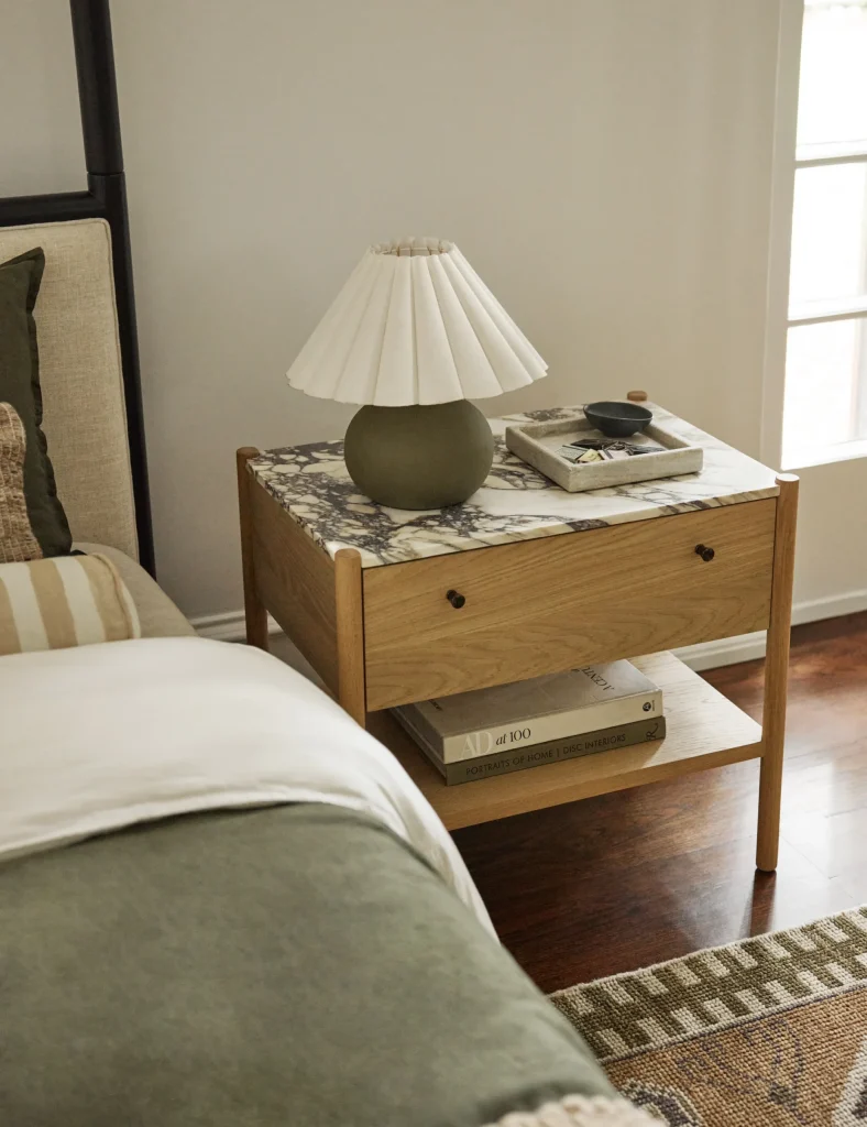 PIZA NIGHTSTAND - Lulu and Georgia BedroomIIIv2 Site Crop Lifestyle scaled